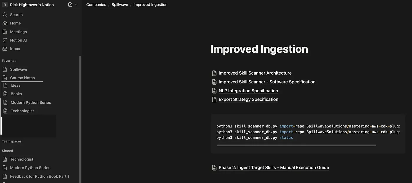 Wrapping structure around AI development