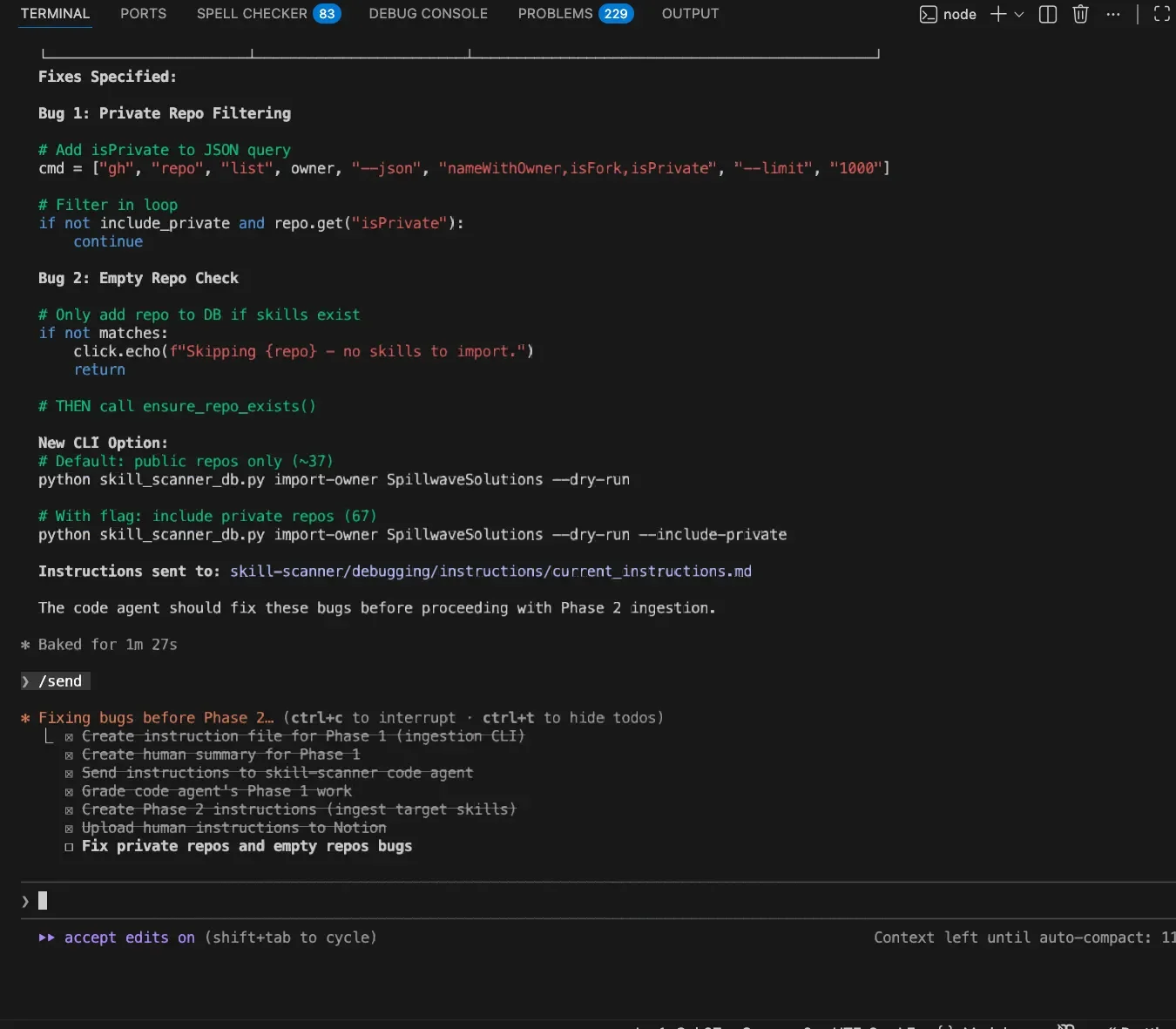 Multi-agent coordination across repositories