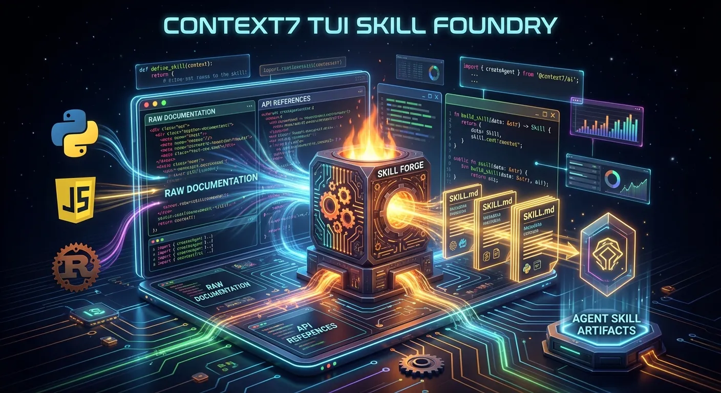 Context7 TUI: The Skill Foundry That Turns Live Documentation into Agent Skills